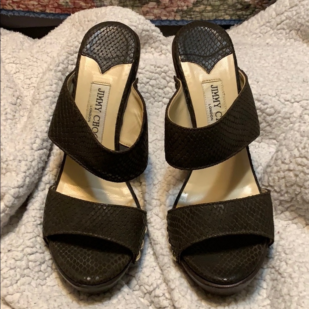 EUC JIMMY CHOO CLOGS